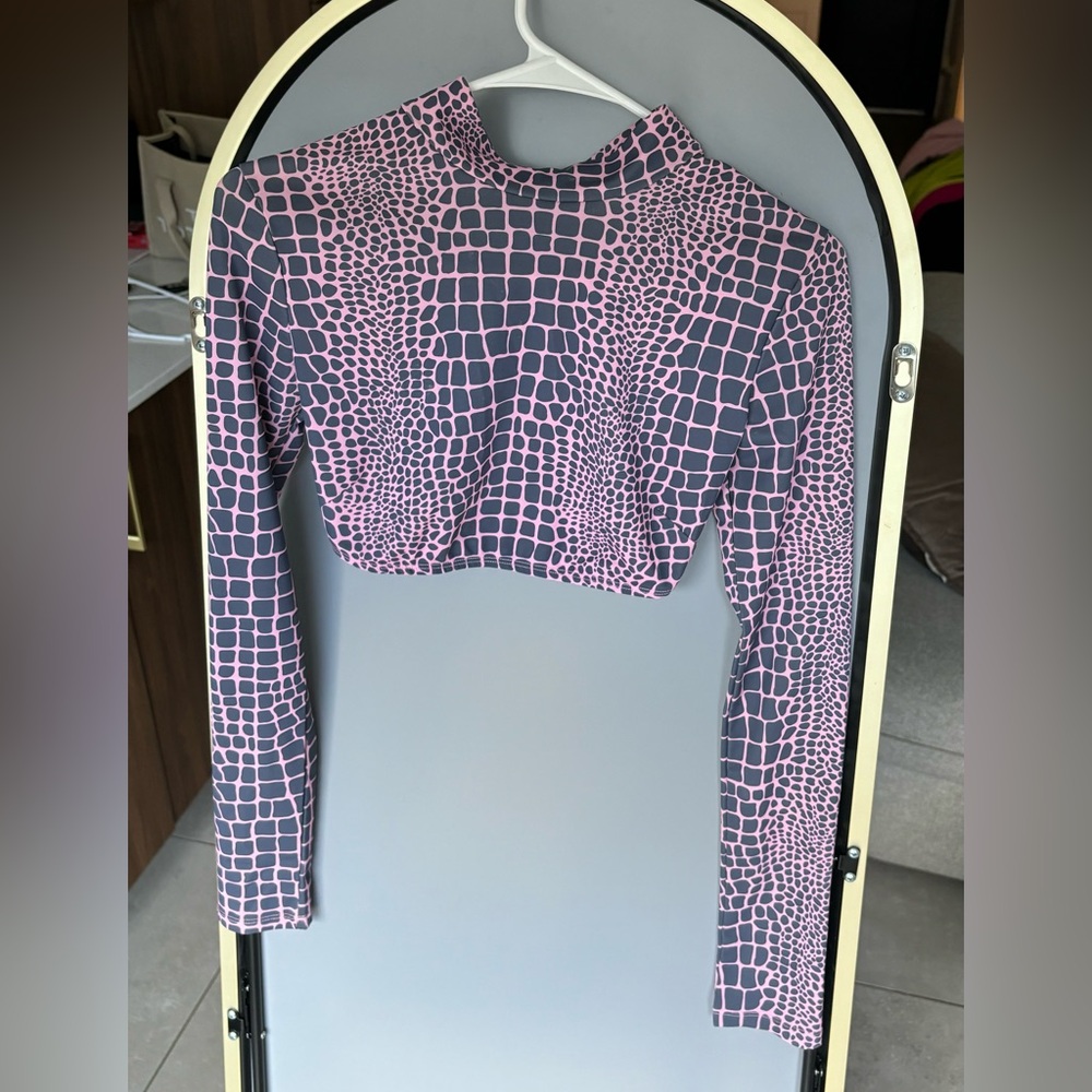Edikted Pink Snake Print Set